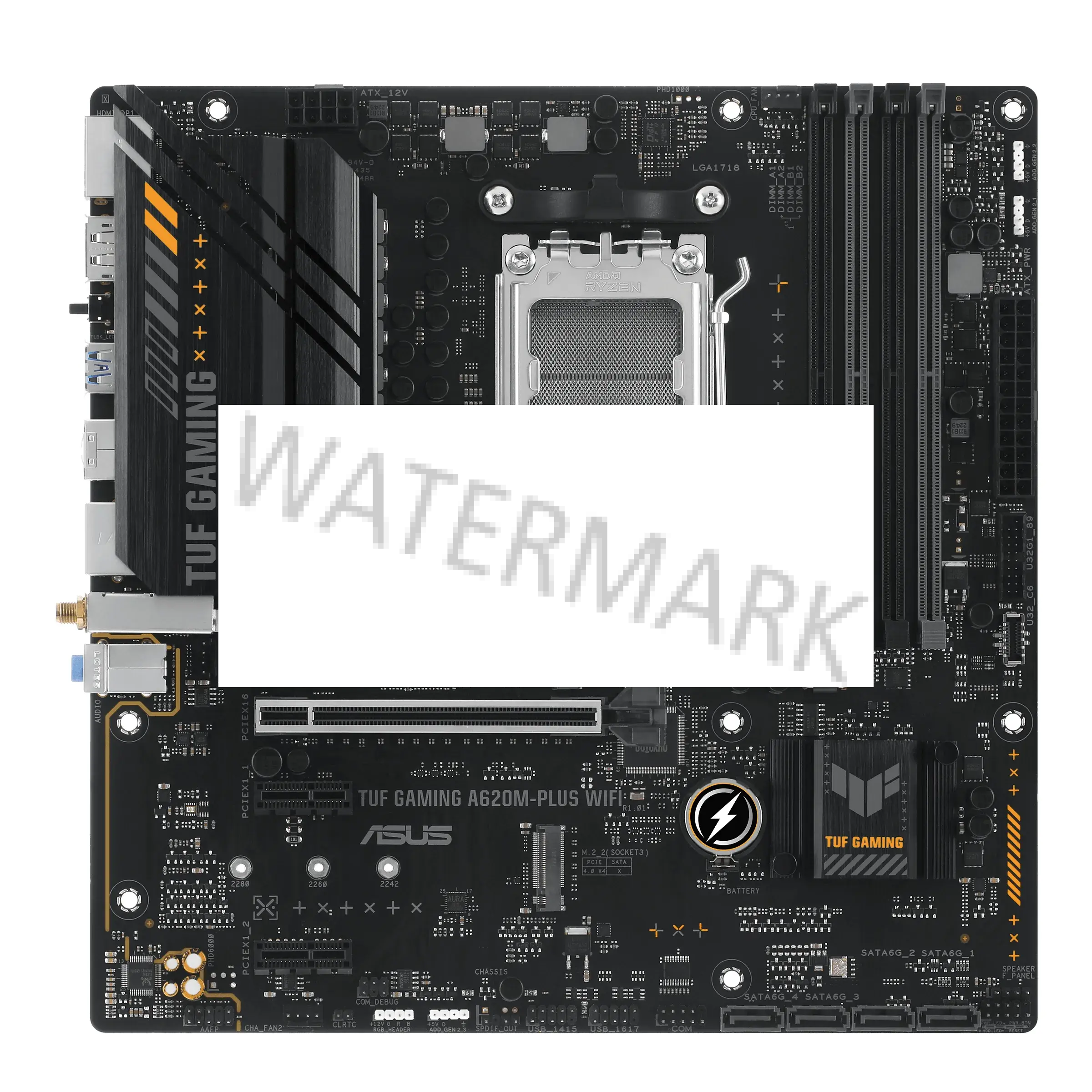 ASUS TUF GAMING A620M-PLUS WIFI AMD A620 Socket AM5 micro ATX