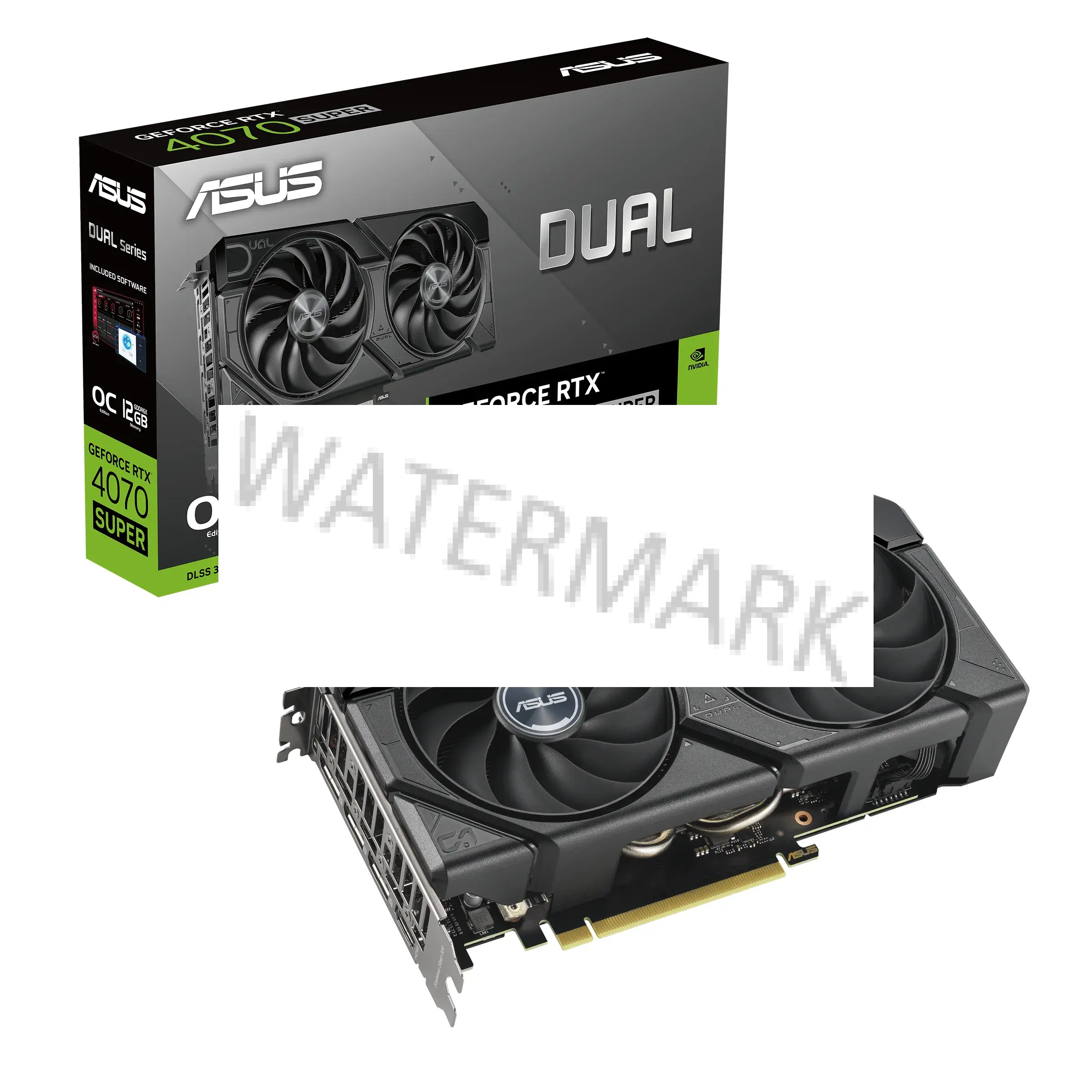 ASUS Dual -RTX4070S-O12G-EVO NVIDIA GeForce RTX 4070 SUPER 12 GB GDDR6X