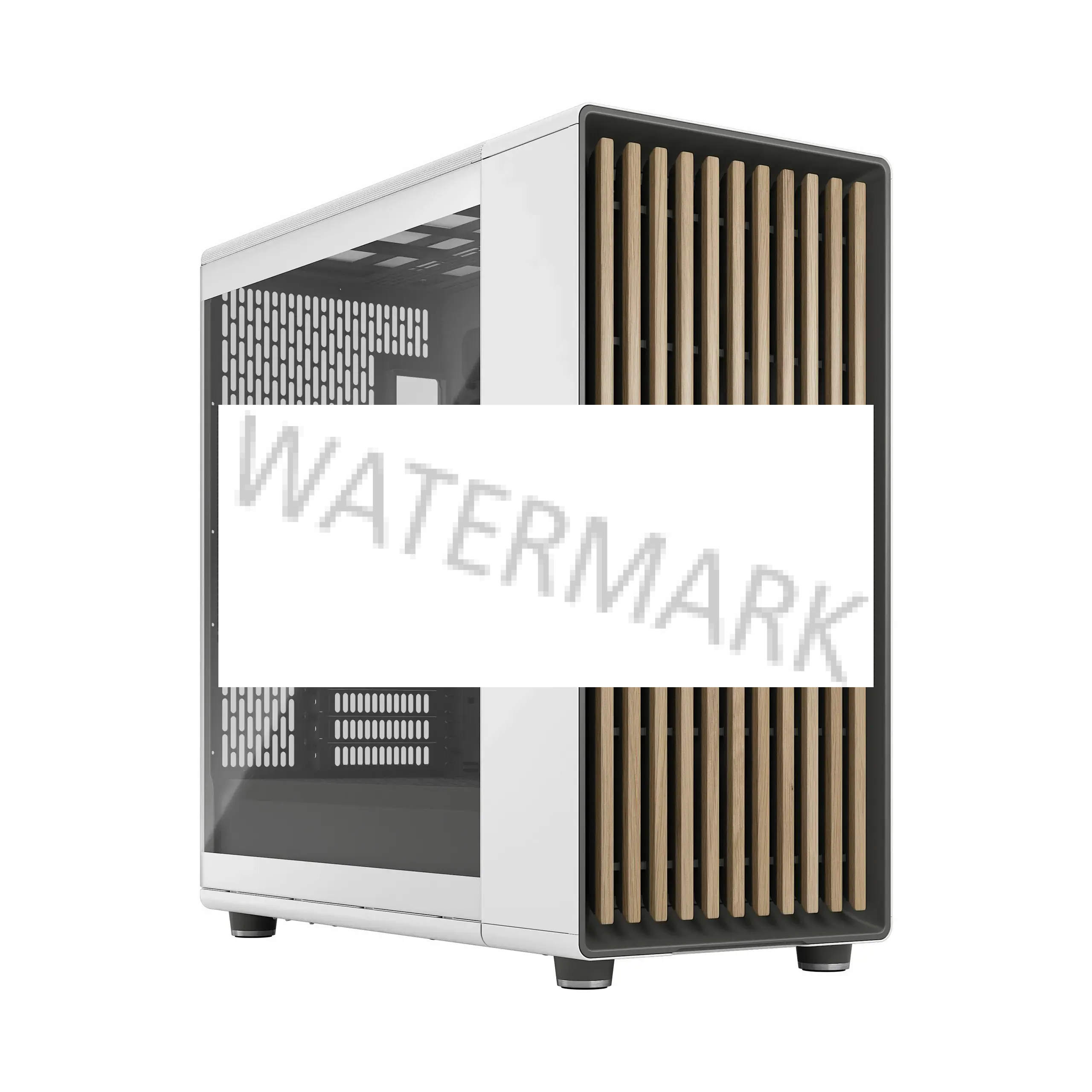 Fractal Design FD-C-NOR1X-04 computer case Midi Tower Bianco