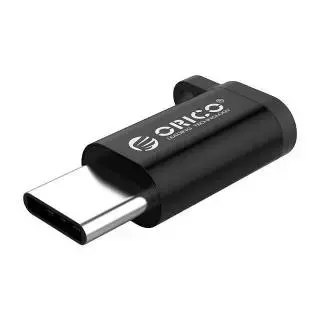 Orico CBT-MT01 Adattatore micro USB Femmina a USB-C Maschio  Nero