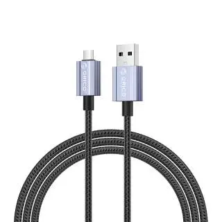 Orico GQA15 Cavo USB Type-A/Type-C 5A 1m Nero/Grigio