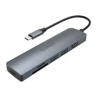 Orico MC-U601P Mini Dock Station Type-C to Type-C/2*USB3.0/TF3/SD/HDMI