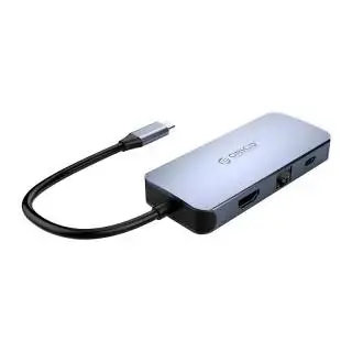 Orico Mini Dock Station Type-C To HDMI/3*USB3.0/Type-C/LAN