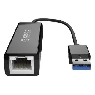 Orico UTJ-U3-BK Adattatore Ethernet GLAN - USB3.0 - Nero