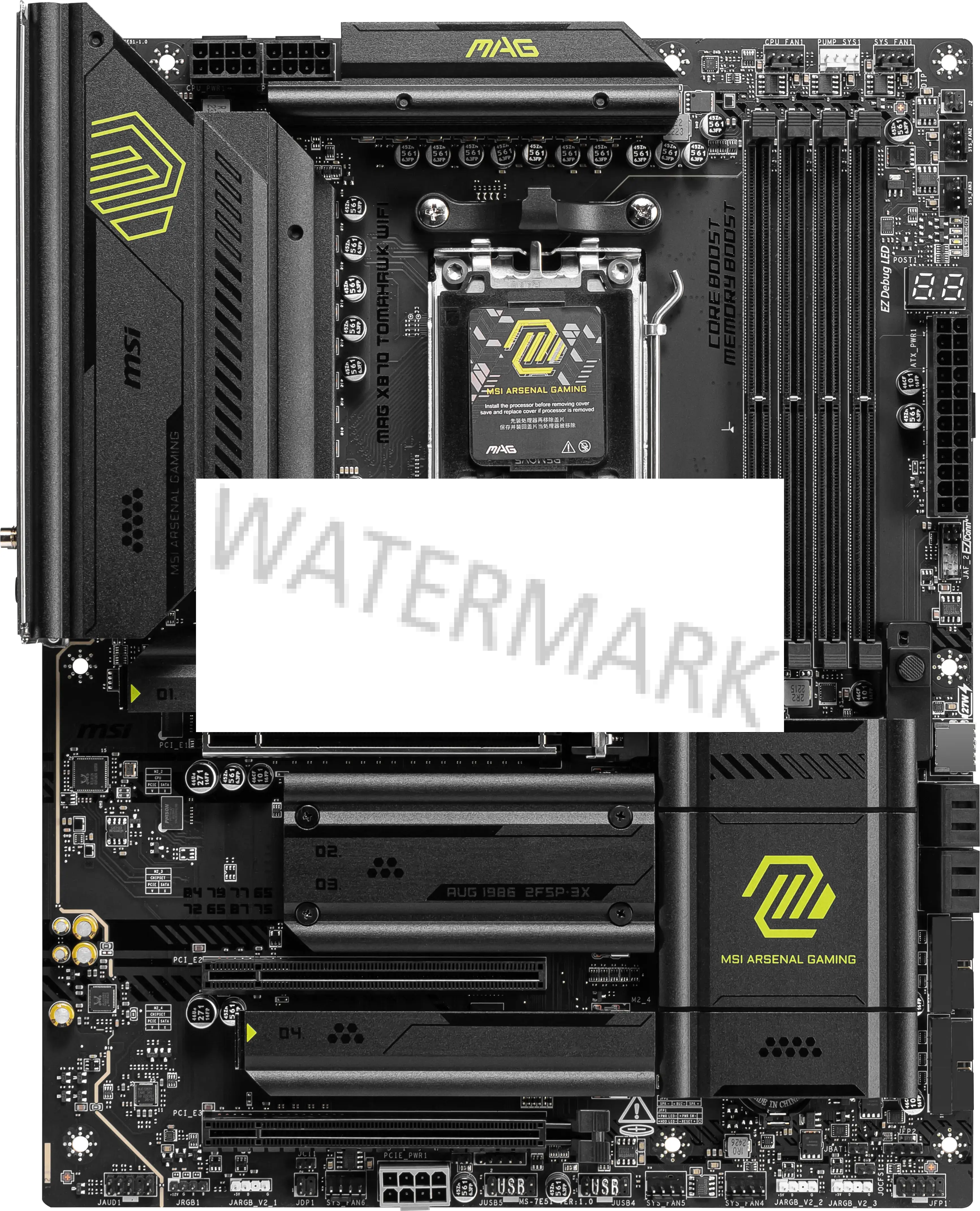 MSI MAG X870 TOMAHAWK WIFI scheda madre AMD X870 Socket AM5 ATX