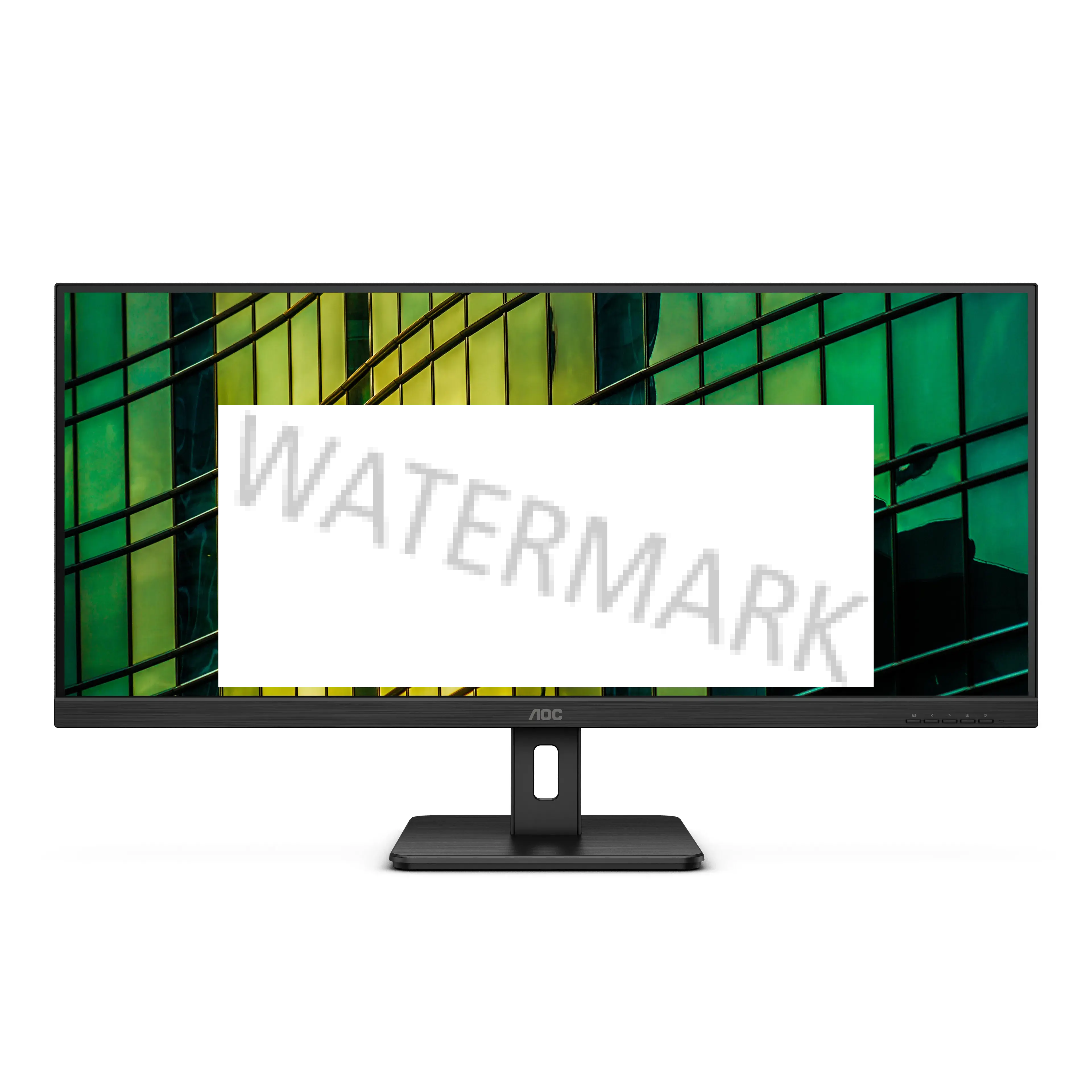 AOC U34E2M Monitor PC 86,4 cm (34") 3440 x 1440 Pixel Wide Quad HD Nero