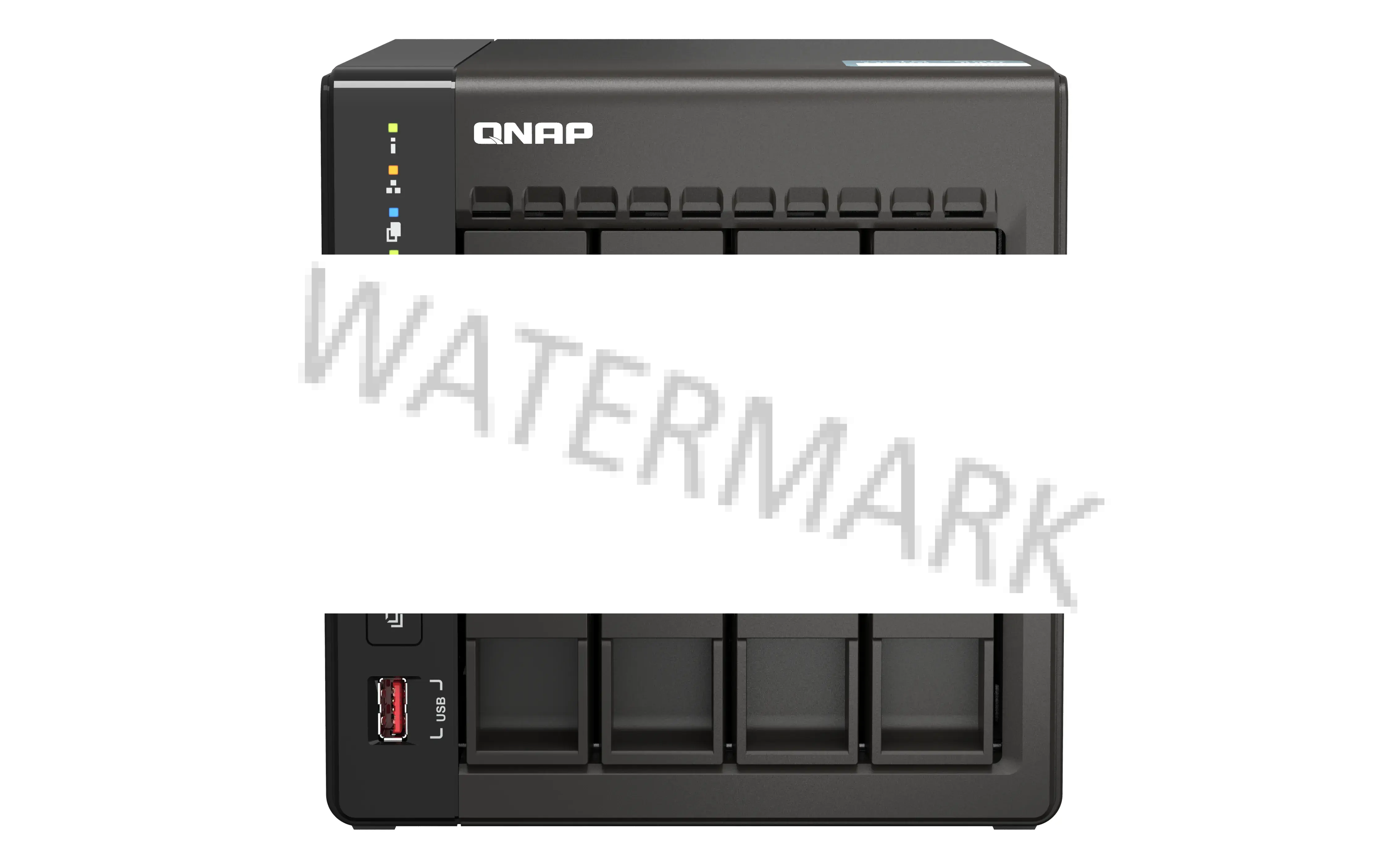 QNAP TS-453E NAS Tower Intel® Celeron® J6412 8 GB QNAP QTS Nero