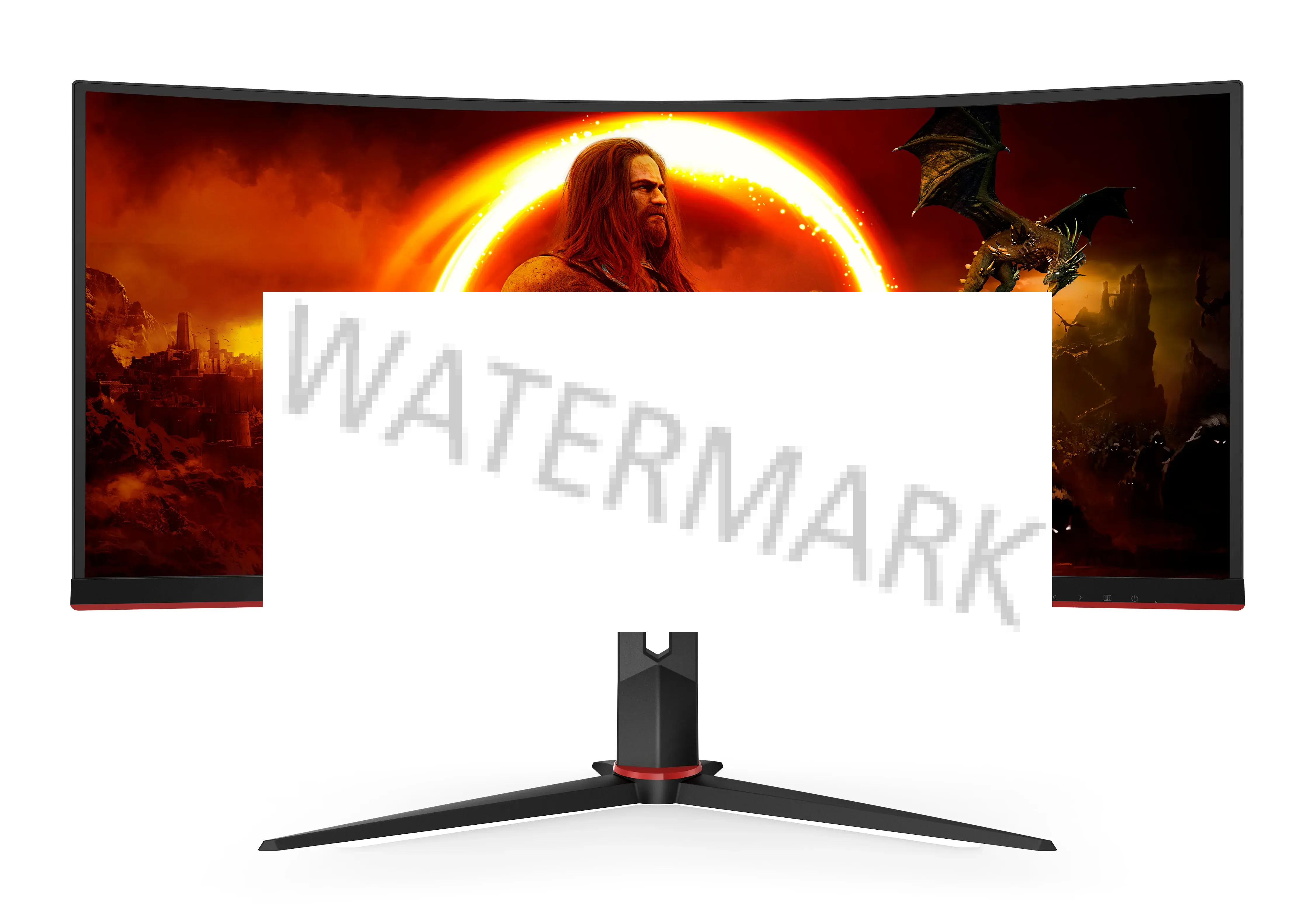 AOC G2 CU34G2XP Monitor PC 86,4 cm (34") 3440 x 1440 Pixel UltraWide Quad HD LED Nero