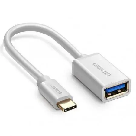 Ugreen 30702 cavo USB USB 3.2 Gen 1 (3.1 Gen 1) 0,1 m USB C USB A Bianco