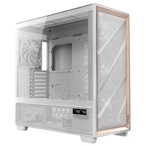 Antec Flux PRO White Full Tower Vetro Temperato No-Power Mini-ITX/mATX/ATX/E-ATX