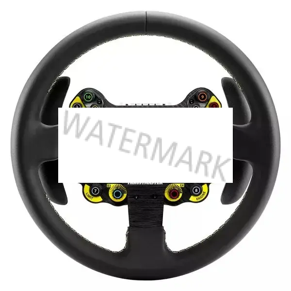 Thrustmaster Evo Racing 32R Leather Nero, Giallo Volante PC, PlayStation 4, PlayStation 5, Xbox, Xbox One