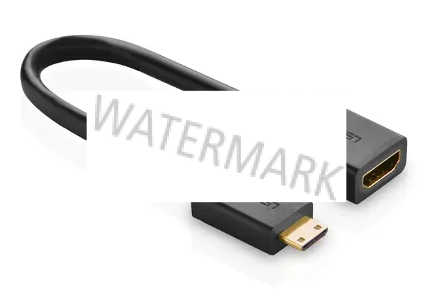 Ugreen 20137 cavo HDMI Mini-HDMI Nero, Oro