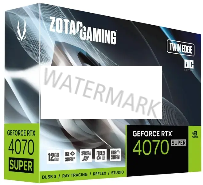 Zotac ZT-D40720H-10M scheda video NVIDIA GeForce RTX 4070 SUPER 12 GB GDDR6X