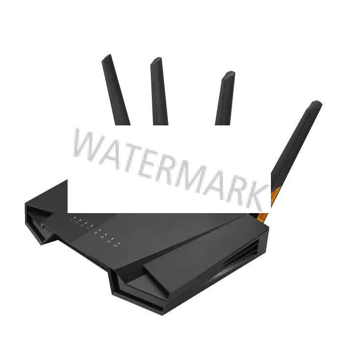 ASUS TUF Gaming AX3000 V2 router wireless Gigabit Ethernet Dual-band (2.4 GHz/5 GHz) Nero, Arancione