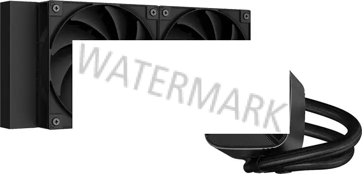 DeepCool LS520S Dissipatore a Liquido 12 cm Nero 1 pz