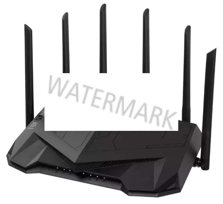 ASUS TUF Gaming AX6000 (TUF-AX6000) router wireless Gigabit Ethernet Dual-band (2.4 GHz/5 GHz) Nero