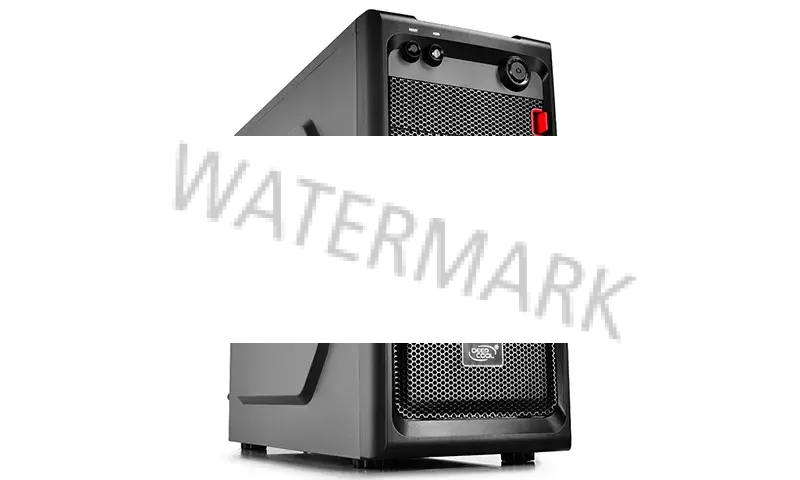 DeepCool DP-MATX-SMTR computer case Nero