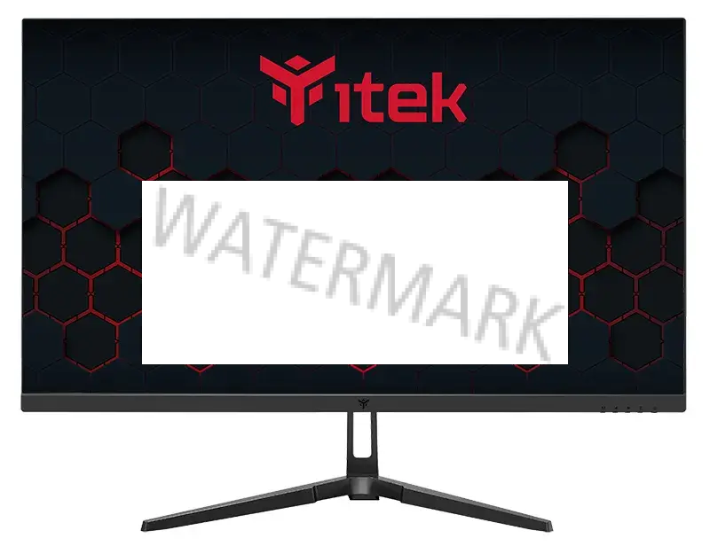 itek GGF Monitor PC 62,2 cm (24.5") 1920 x 1080 Pixel Full HD LED Nero