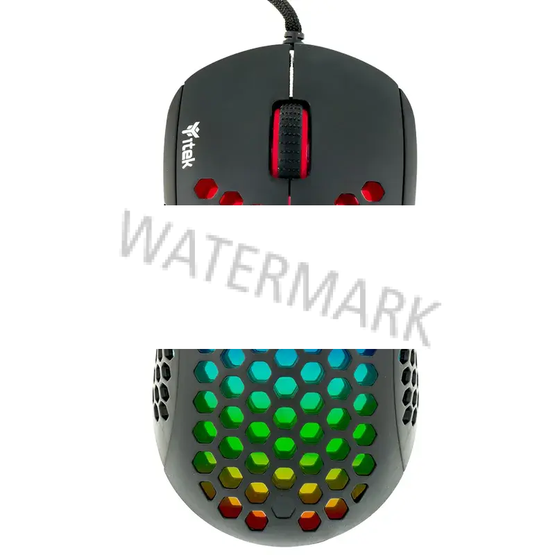 itek G71 mouse Gaming Mano destra USB tipo A Ottico 12000 DPI