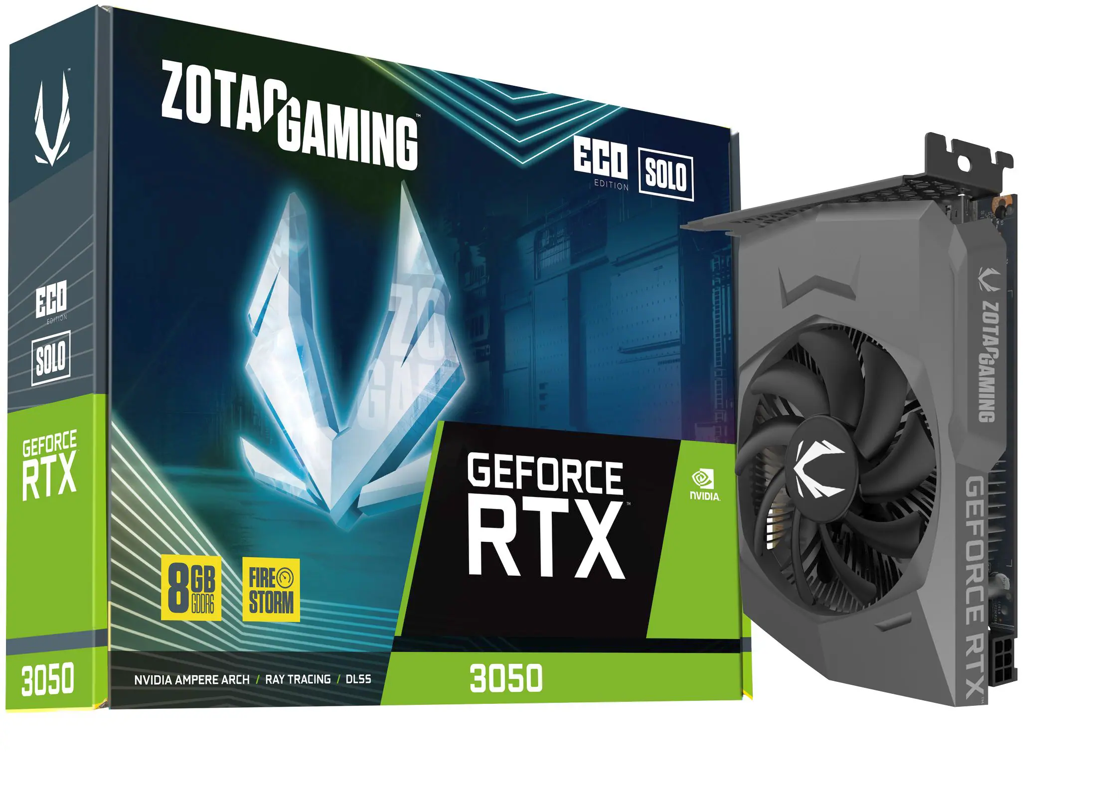 Zotac GAMING GeForce RTX 3050 Eco Solo NVIDIA 8 GB GDDR6