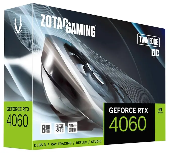 Zotac ZT-D40600H-10M scheda video NVIDIA GeForce RTX 4060 8 GB GDDR6