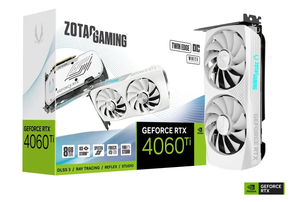 Zotac GeForce RTX 4060 Ti Dual NVIDIA 8 GB GDDR6