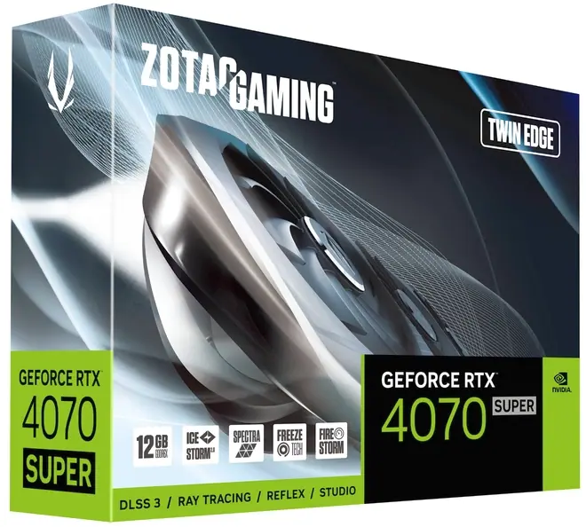 Zotac ZT-D40720E-10M scheda video NVIDIA GeForce RTX 4070 SUPER 12 GB GDDR6X