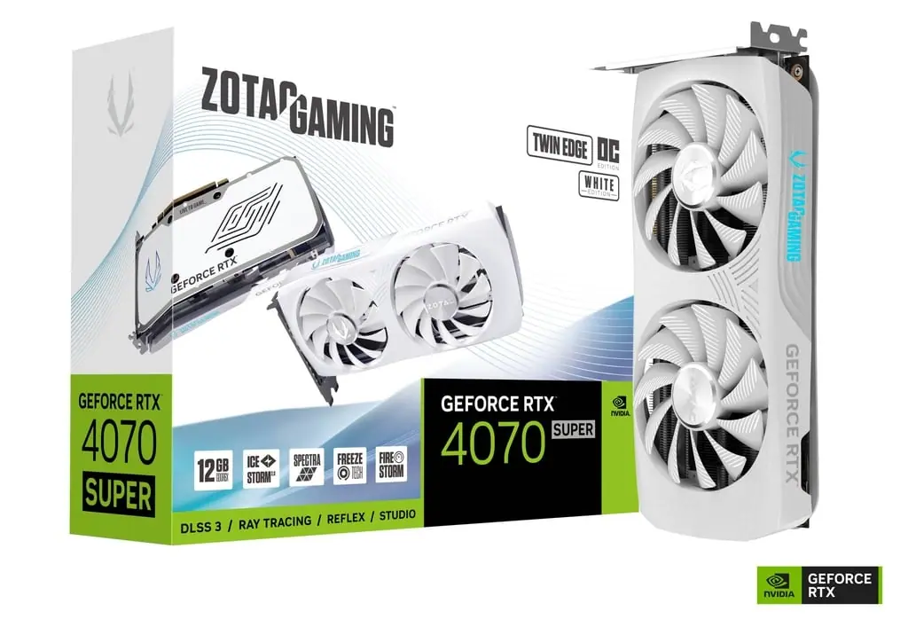 Zotac ZT-D40720Q-10M scheda video NVIDIA GeForce RTX 4070 SUPER 12 GB GDDR6X