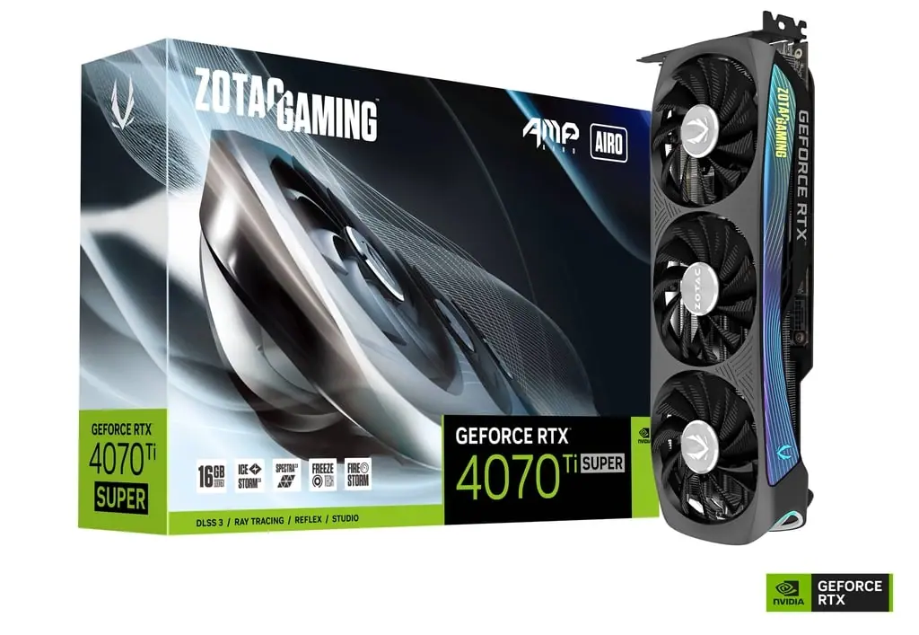 Zotac ZT-D40730F2-10P scheda video NVIDIA GeForce RTX 4070 Ti SUPER 16 GB GDDR6X