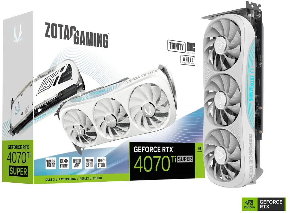 Zotac GeForce RTX 4070 Ti SUPER NVIDIA 16 GB GDDR6X